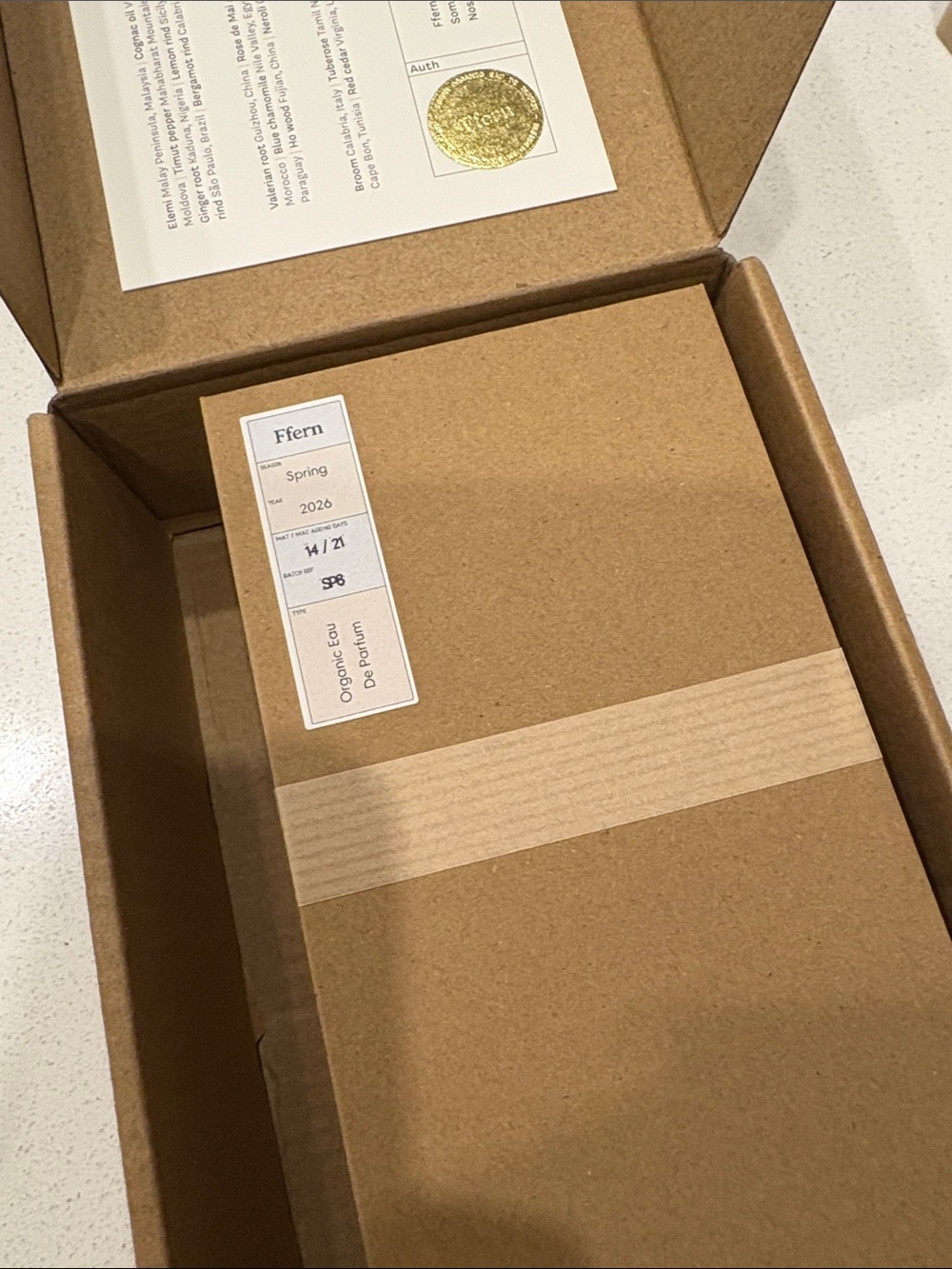 Minimal Kraft Storage Box - Brown Organizer by